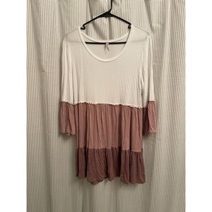 3 Layer Ruffle Blouse